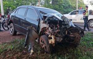 Asistente fiscal protagoniza accidente fatal en Ciudad del Este - ABC en el Este - ABC Color