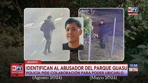 Identifican al presunto abusador de Parque Guasu