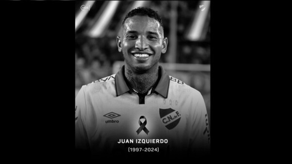 Conmoción por la muerte de Juan Izquierdo, jugador de Nacional de Uruguay