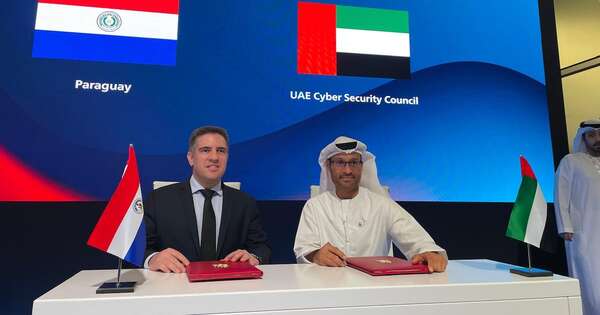 La Nación / Paraguay y Emiratos Árabes Unidos firman convenio sobre ciberseguridad
