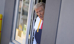 Trump promete resolver el “peor” problema de conocida cadena de comida rápida