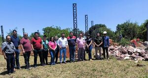 Se iniciaron en Yhú obras para la futura sede regional del INDI - .::Agencia IP::.