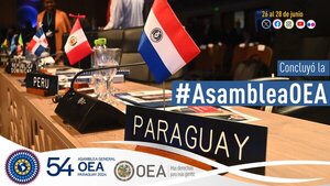 Paraguay presidirá grupo de trabajo de la OEA - ADN Digital