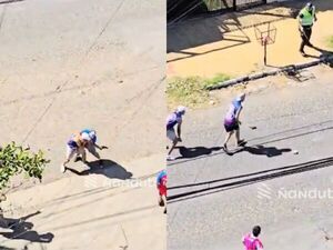 ¡Ya empiezan! Reportan incidentes entre barras de Olimpia y Cerro Porteño