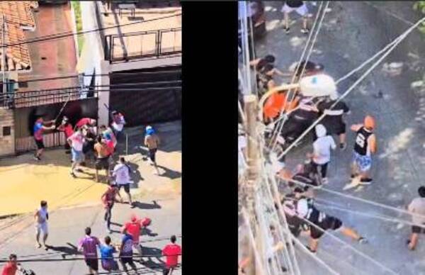 ¡Jeyma! Barras de Cerro y Olimpia se encontraron y armaron sarambi