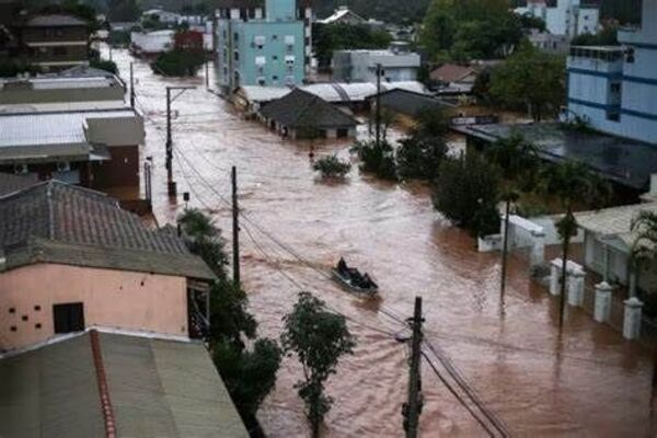 Ya son 95 los muertos por inundaciones en Brasil