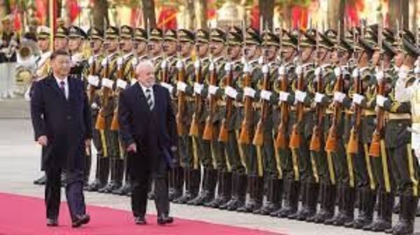 Lula da Silva visitó a Xi Jinping