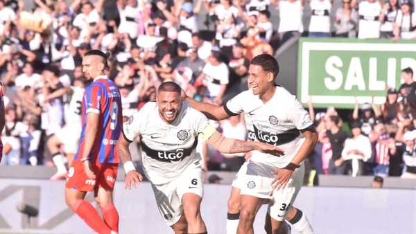 Olimpia impone clara superioridad en el primer tiempo