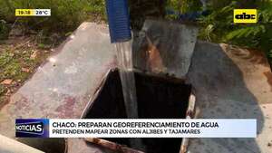 Chaco: preparan georreferenciamiento para mapear las zonas con reservas de agua - ABC Noticias - ABC Color