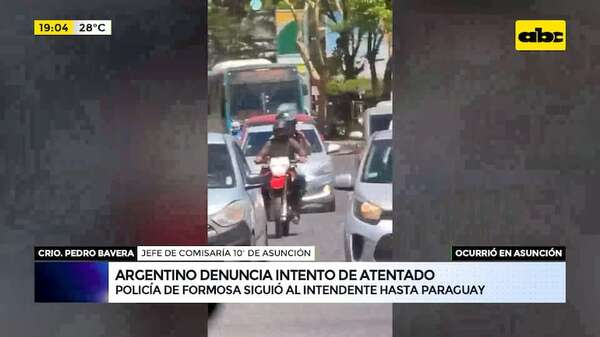 Supuesto intento de atentado contra intendente argentino: los sospechosos serían policías de Formosa - ABC Noticias - ABC Color