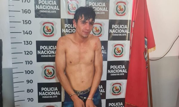 Atrapan a sujeto buscado por varios asaltos tras intentar estrangular a su pareja
