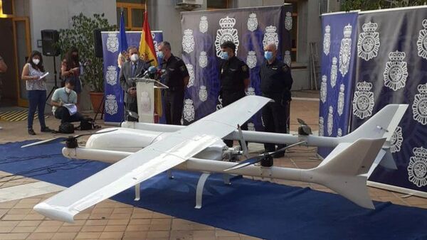 Incautaron un narcodrone que atravesaba el Mediterráneo llevando hasta 150 kilos de droga de África a Europa