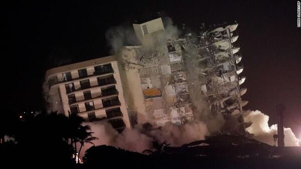 Cifra de muertos tras derrumbe de edificio en Miami llega a 32