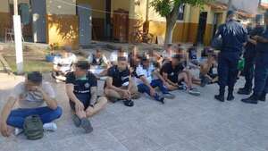 Operativo de seguridad del superclásico paraguayo deja decenas de demorados y varios detenidos   - Policiales - ABC Color