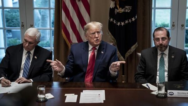 Trump dice que estan a pocas semanas de conseguir una vacuna