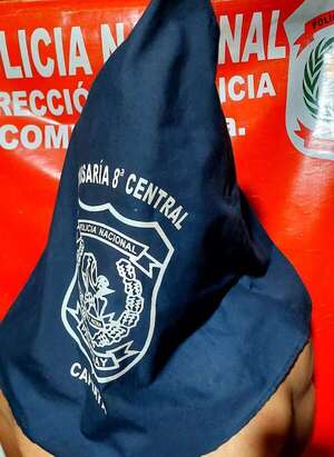 Capiatá: joven es detenido tras agredir a su madre, atacar una patrulla y morder a un policía - Policiales - ABC Color