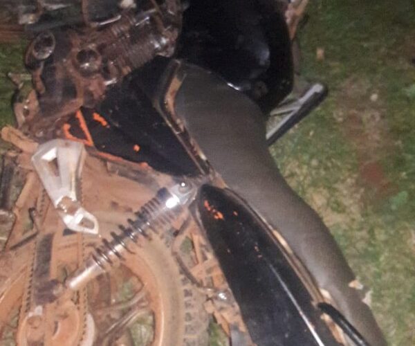 Violento choque en Minga Porã