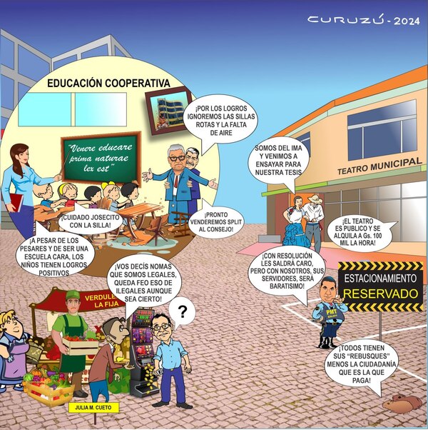 Mbeguemi online: Entre rayas amarillas y la ambición educativa » San Lorenzo PY