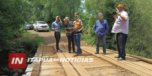TÉCNICOS DEL MOPC RECORREN ITAPÚA PARA EVALUAR CONSTRUCCIONES DE NUEVOS PUENTES - Itapúa Noticias