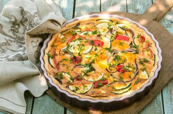 Sencilla tarta de vegetales, perfecta para llevar el trabajo - Gastronomía - ABC Color