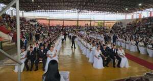 Diario HOY | Matrimonio masivo: 168 historias de amor se unen en Horqueta