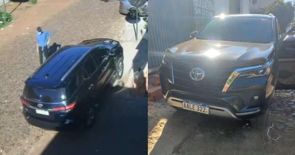 Diario HOY | A los gritos, vecinos frustran robo de lujosa camioneta estacionada