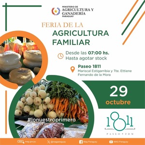 Calendario de Ferias de la Agricultura Familiar hasta noviembre • PARAGUAY TV
