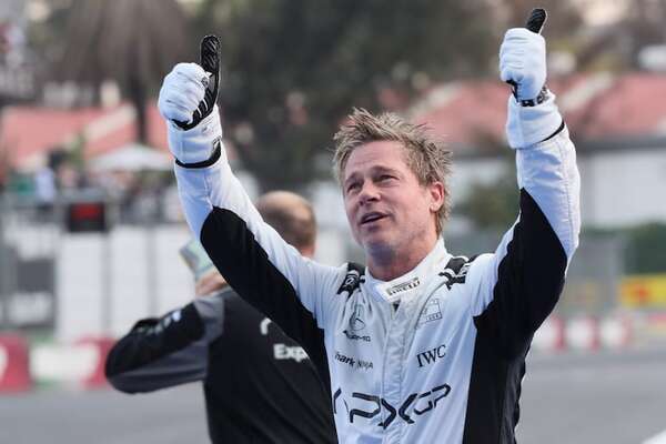 Brad Pitt sorprendió a sus fans en el Gran Premio de Fórmula 1 de México - Gente - ABC Color