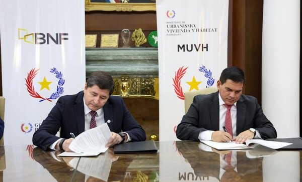 MUVH y BNF acuerdan financiar acceso a viviendas económicas - .::Agencia IP::.
