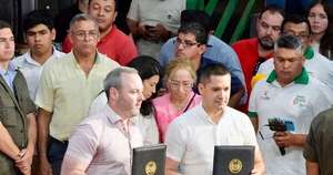 La Nación / Mades y Gobernación de Canindeyú firman convenio para impulsar el desarrollo sostenible