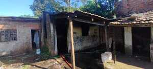 Incendio consume parte de una vivienda en Encarnación