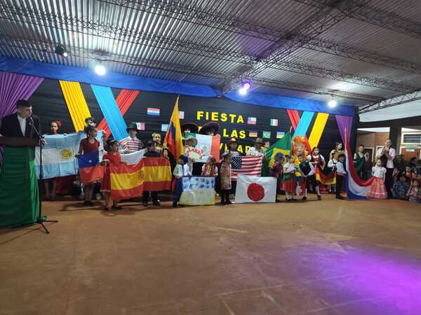 Éxito total el Primer Festival de las Colectividades en la Escuela Adela Speratti de Cambyretã
