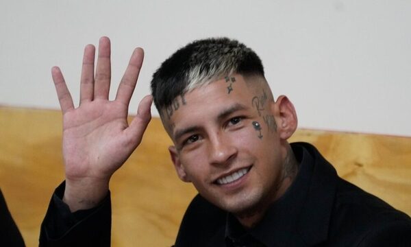 ¡L-Gante fue condenado a tres años de prisión condicional!