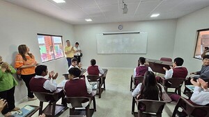 Gobernación de Alto Paraguay inaugura más aulas climatizadas
