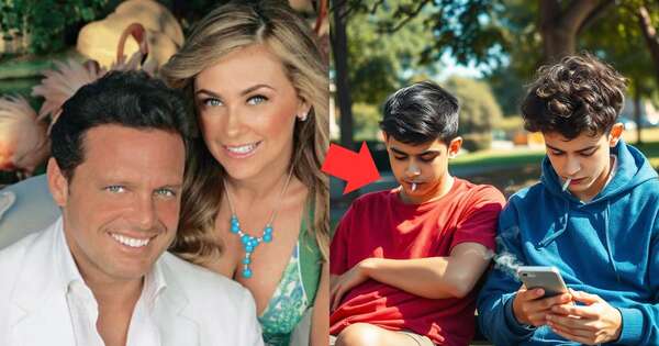 La Nación / ¿Captan a los hijos de Luis Miguel y Aracely Arámbula fumando?