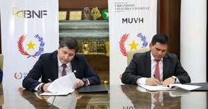 La Nación / Crédito inmobiliario: MUVH y BNF buscan potenciar oportunidades de acceso a la vivienda