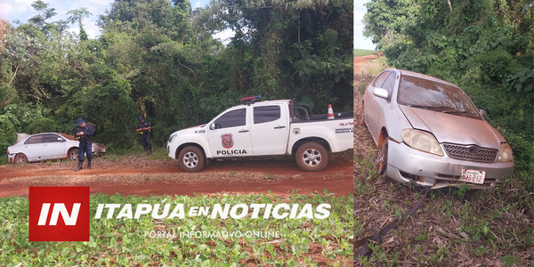 HALLARON VEHÍCULO ABANDONADO EN EDELIRA KM 70 - Itapúa Noticias