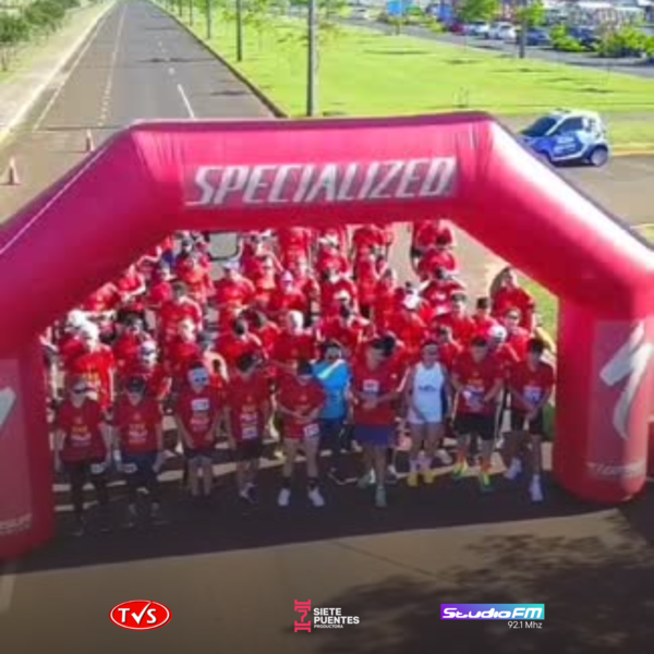 CORRECAMINATA DEL ROTARACT: MÁS DE 100 PARTICIPANTES SE UNEN PARA LA ERRADICACIÓN DE LA POLIO - TVS