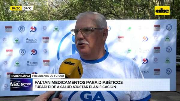 Diabéticos sufren la falta de medicamentos: Fupadi pide a Salud que ajusten la planificación - ABC Noticias - ABC Color