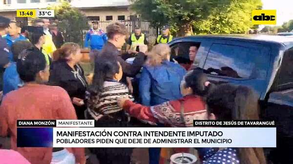 Jesús de Tavarangüé: exigen salida de intendente imputado - ABC Noticias - ABC Color