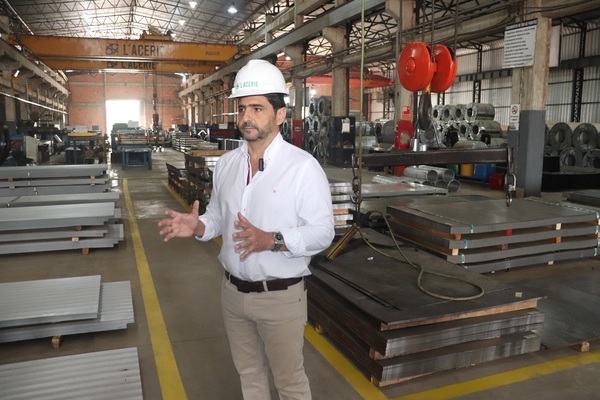 L’Acerie inaugura su nueva planta de elaboración de chapas termoacústicas Termolace | Empresas | 5Días