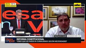 Reforma constitucional: “creo que se puede ir corrigiendo según necesidades”, según senador - Mesa de Periodistas - ABC Color