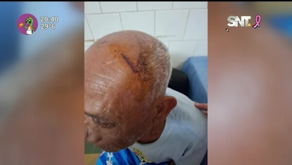 Anciano fue agredido por su vecino - SNT
