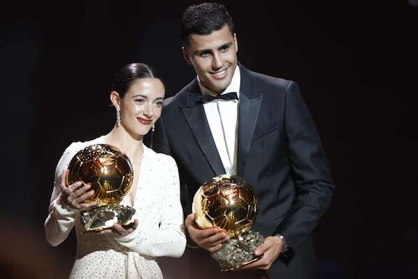 Rodri gana el Balón de Oro 2024 ante el favorito Vinícius - Fútbol Internacional - ABC Color