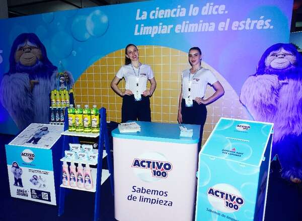 Novedades de Activo 100 durante la Expo Limpieza - Empresariales - ABC Color