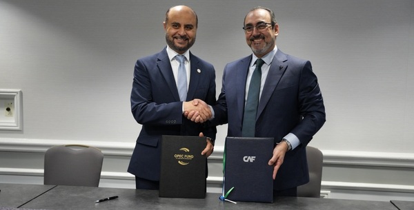 CAF y el Fondo OPEP renuevan alianza para impulsar el desarrollo sostenible en América Latina