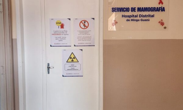 Habilitan mamógrafo en Minga Guazú