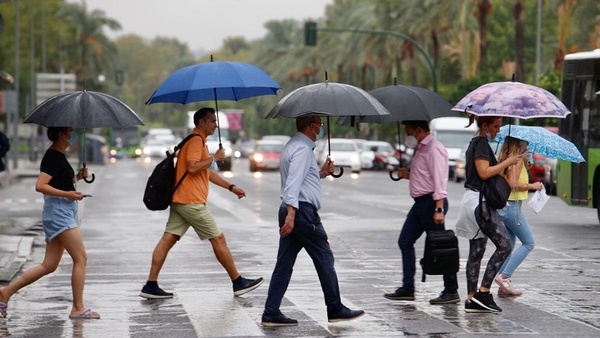 Prevén lluvias en jornada calurosa
