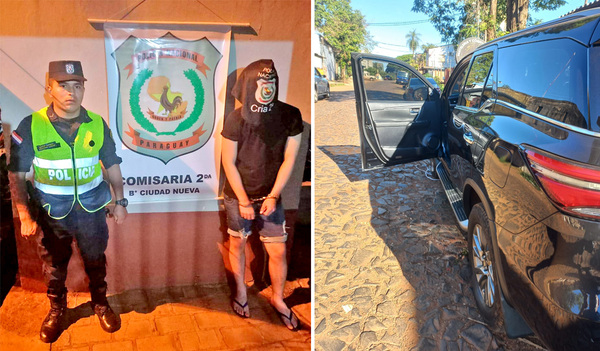 Atrapan a presunto ladrón que trató de robar lujosa camioneta - La Clave
