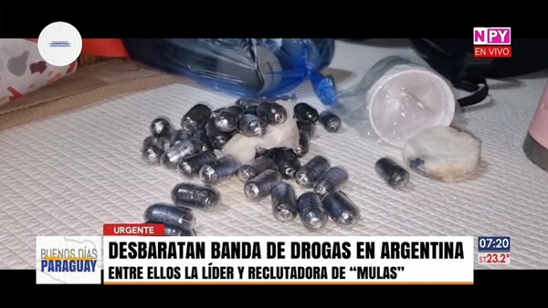 Arrestan a presuntas "mulas" con cocaína en el Silvio Pettirossi